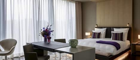 Tiergarten Suite | Premium bedding, minibar, in-room safe, individually decorated