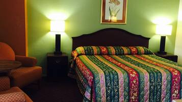 Free WiFi, bed sheets