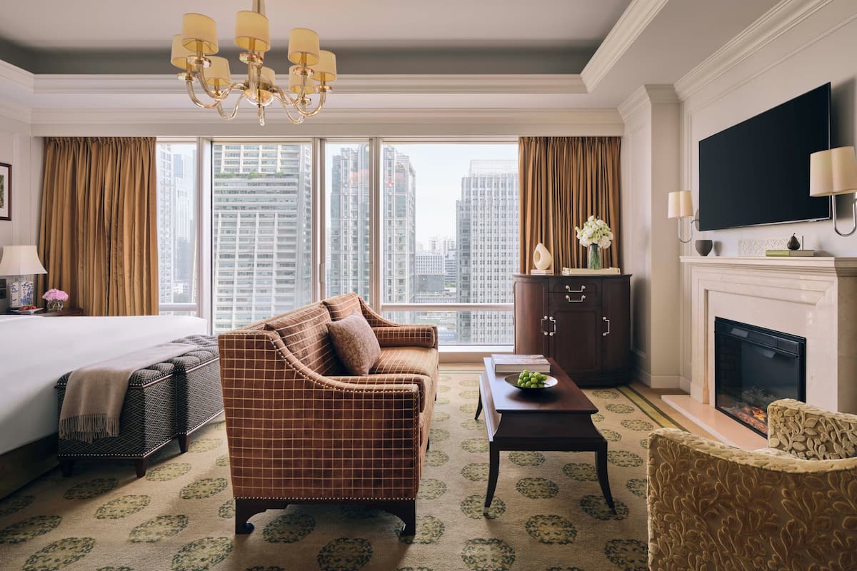 Executive-Zimmer, 1 King-Bett | Hochwertige Bettwaren, Daunenbettdecken, Minibar, Zimmersafe