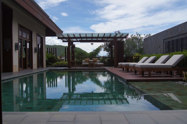 Family Villa, 2 Bedrooms, Pool Access | Terrace/patio