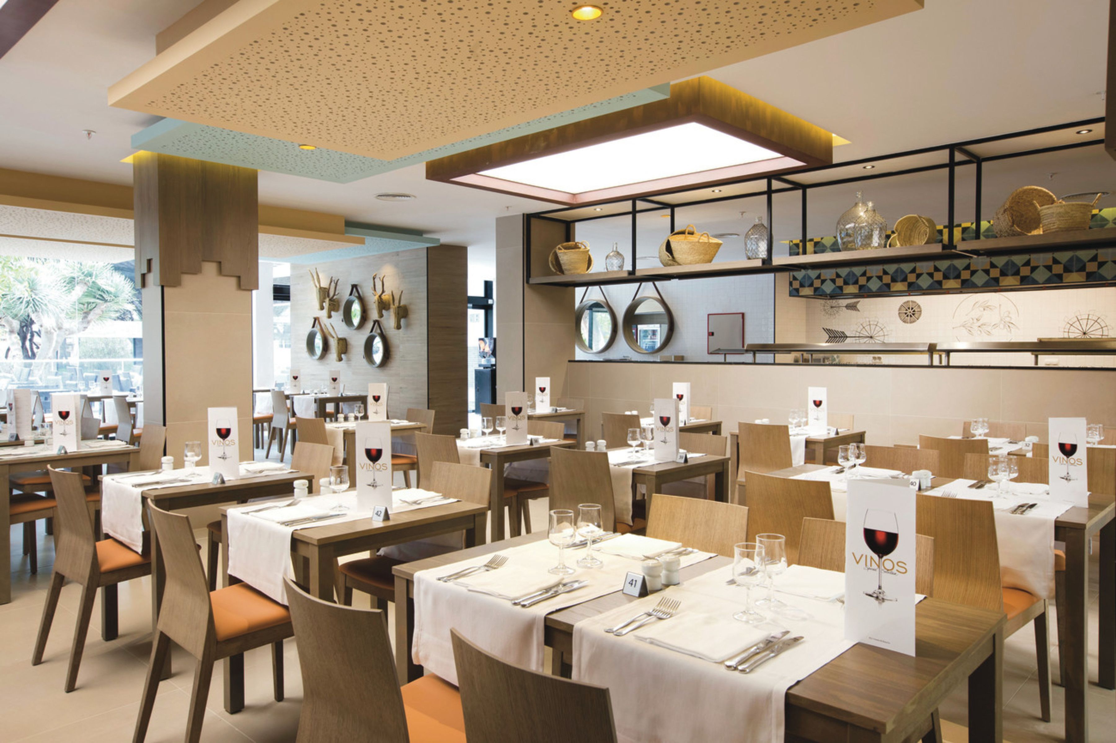 breakfast and dinner served, local and international cuisine