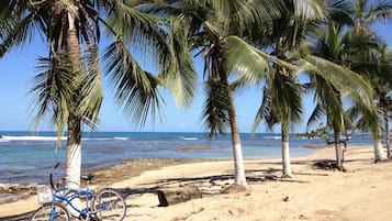 Beach nearby, white sand