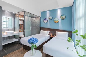 1 غرفة نوم وتجهيزات عازلة للصوت ومكواة/لوح كي وإنترنت سلكي مجاني