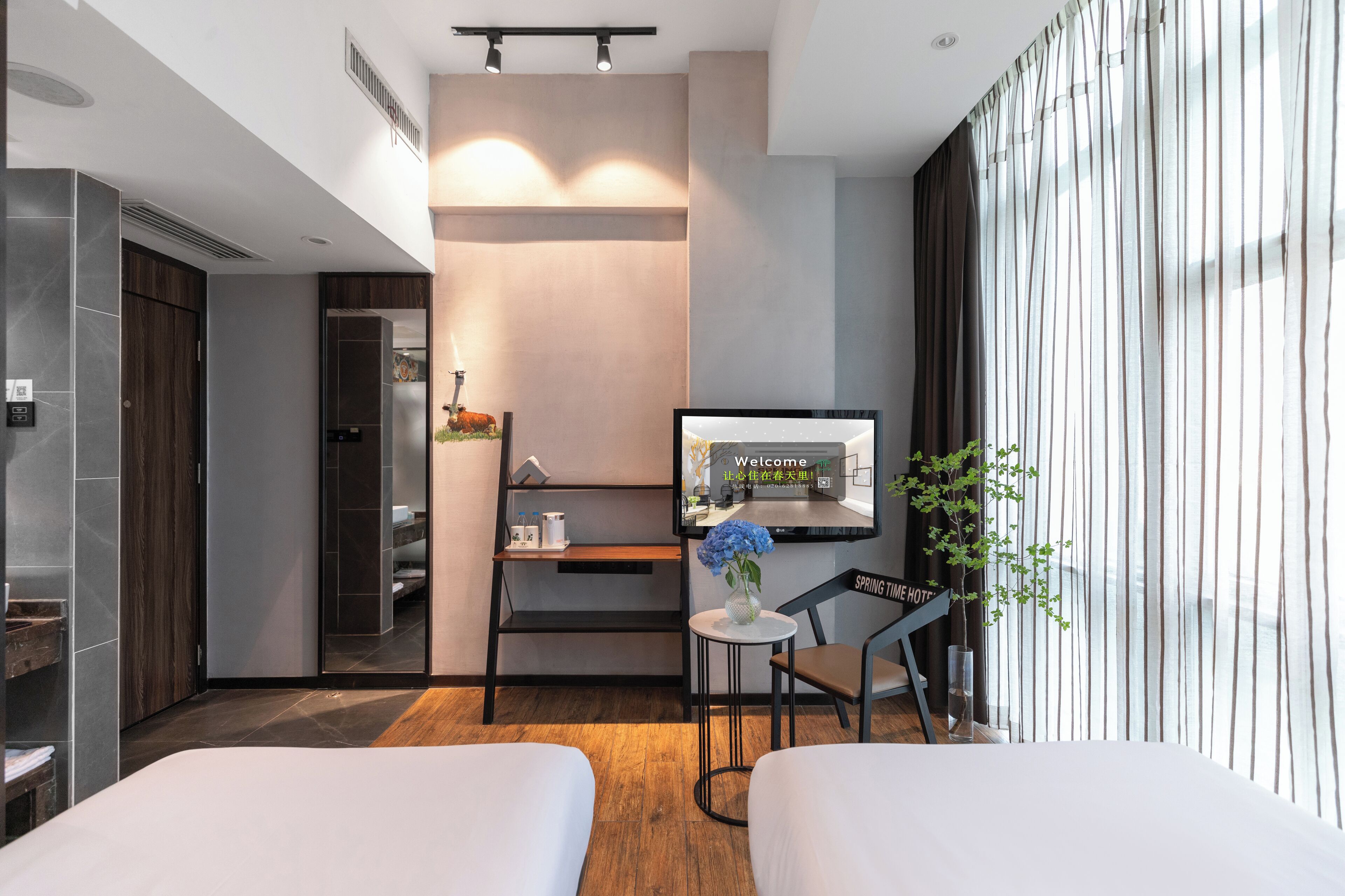 Standard Twin Room | 1 bedroom, soundproofing, iron/ironing board, free wired internet