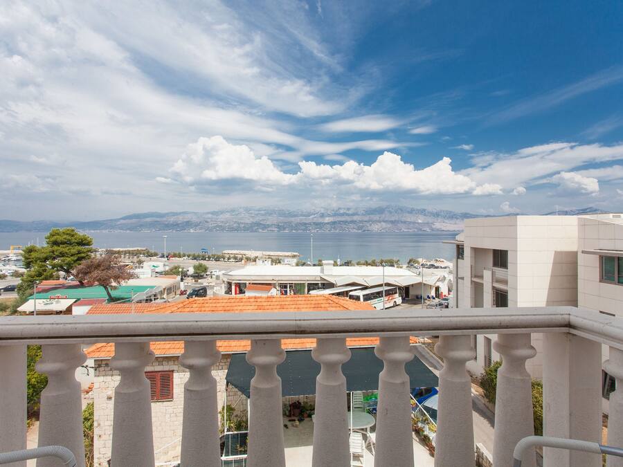 Appartamento Standard, balcone, vista mare | Vista spiaggia/mare