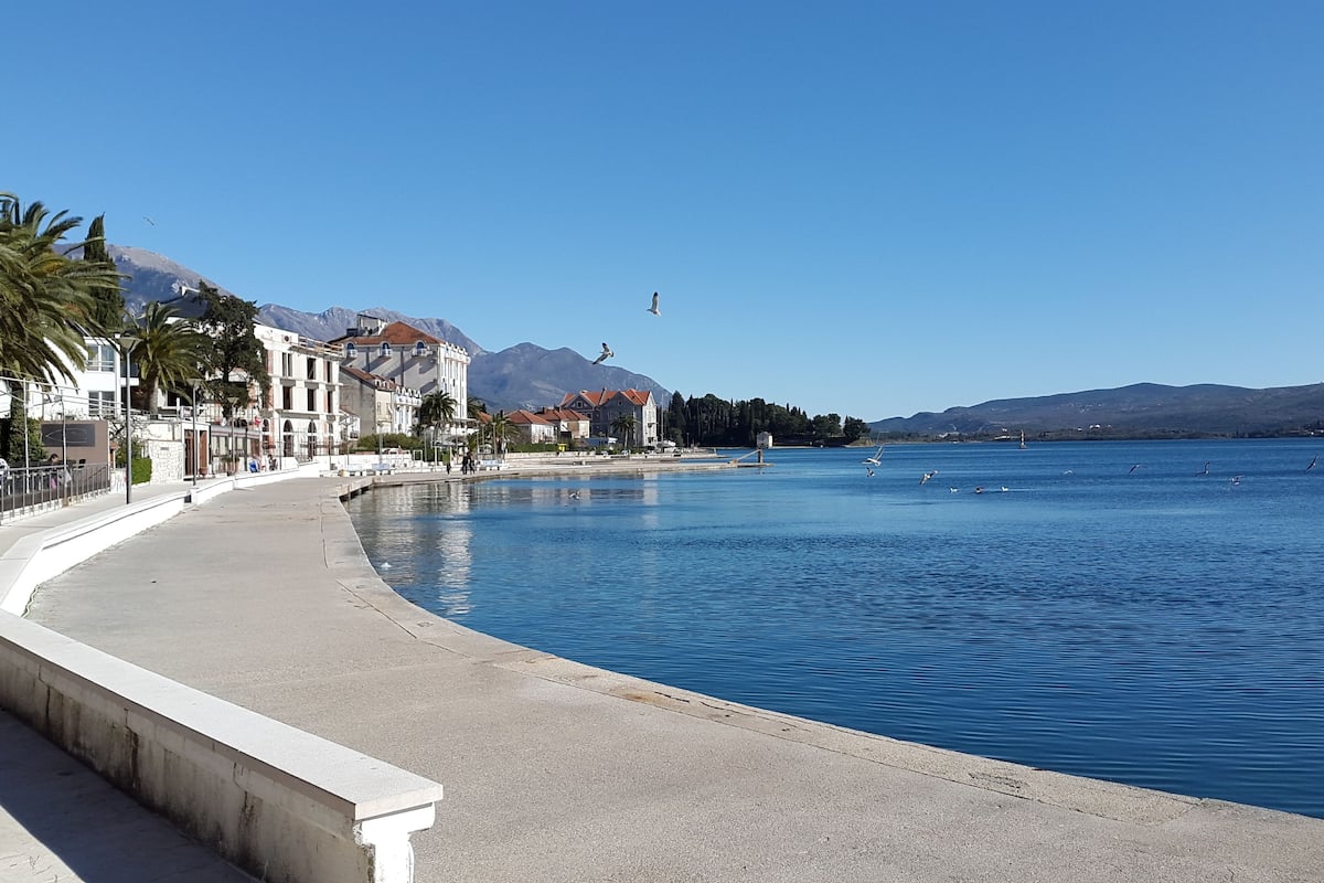 private beach nearby