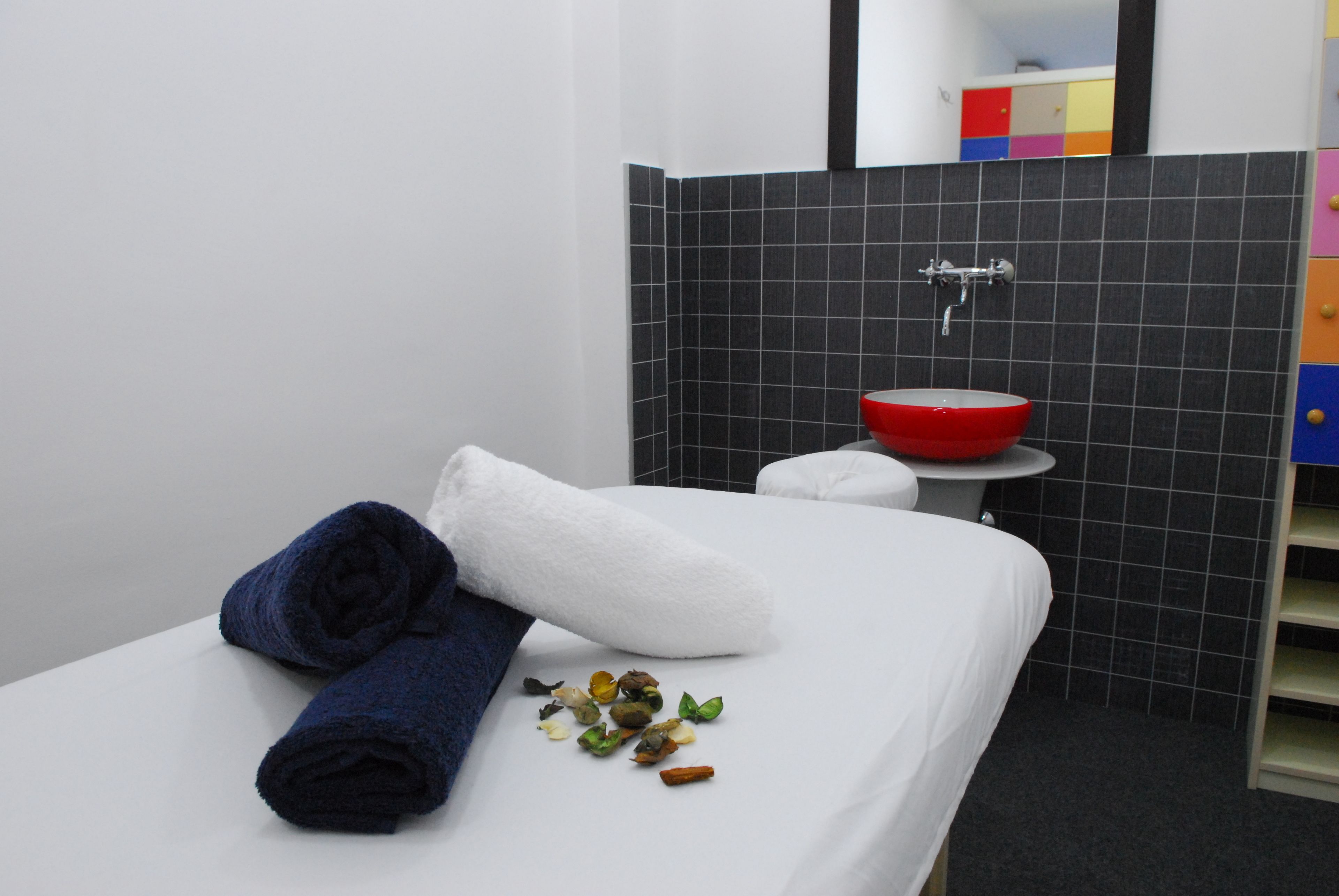 facials, manicures and pedicures, massages