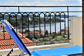 Maisonette Apartment, 2 Bedrooms - Sea View | Balcony view - Eye Q Resort (Skiathos)