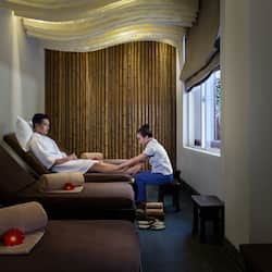 Espace de soins pour les couples, soins corporels, soins d'hydrothérapie