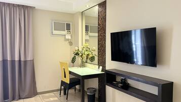 Desk, iron/ironing board, free WiFi, bed sheets