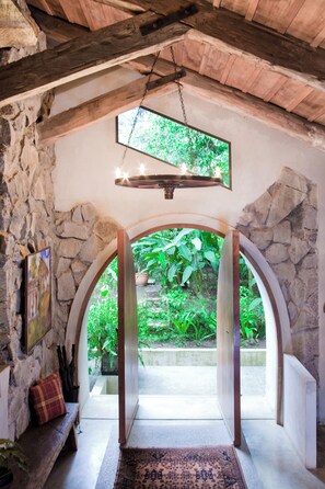 Façade de l’hébergement