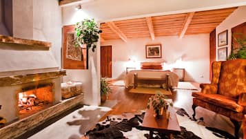 Luxury Suite, Fireplace, Garden View | In-room safe, travel crib, rollaway beds, free WiFi
