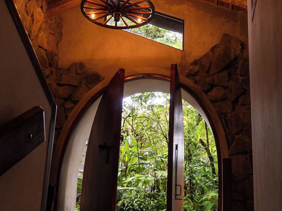 Entrada da propriedade