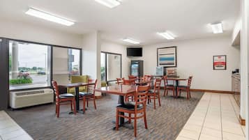 Petit déjeuner continental compris tous les jours