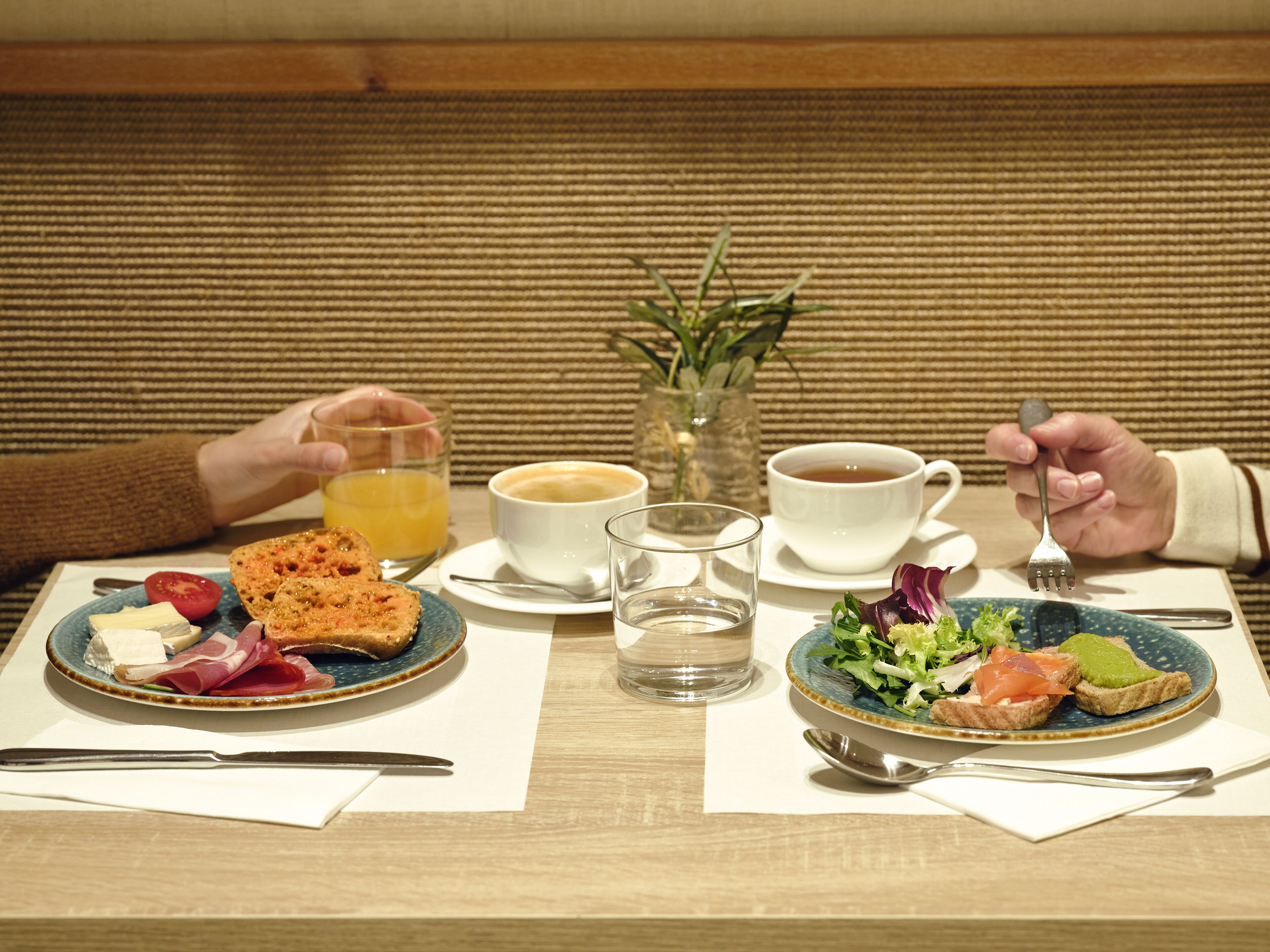 daily buffet breakfast (eur 15 per person)