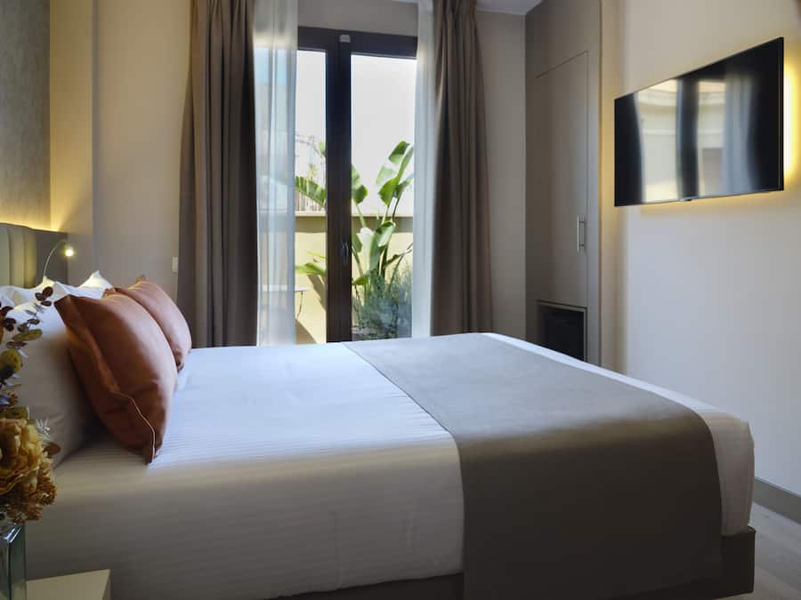 Habitación individual | Sábanas de algodón egipcio y ropa de cama de alta calidad