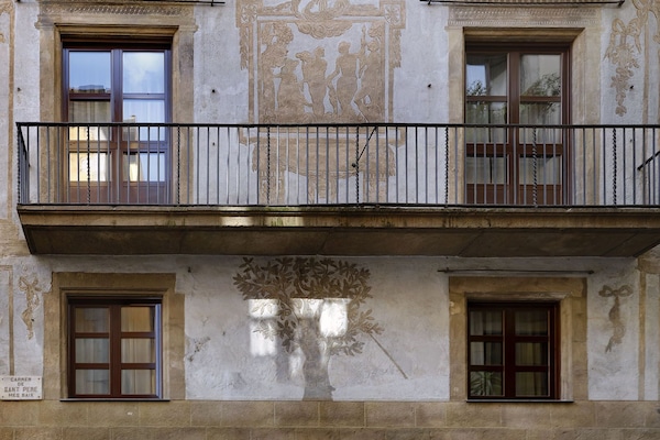 Fassade der Unterkunft