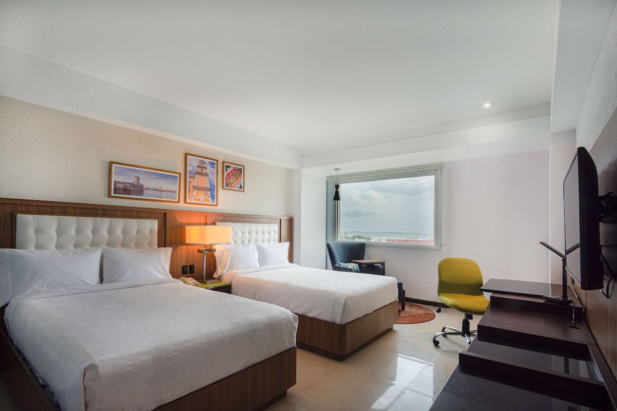 Room, 2 Double Beds, Ocean View | View from room