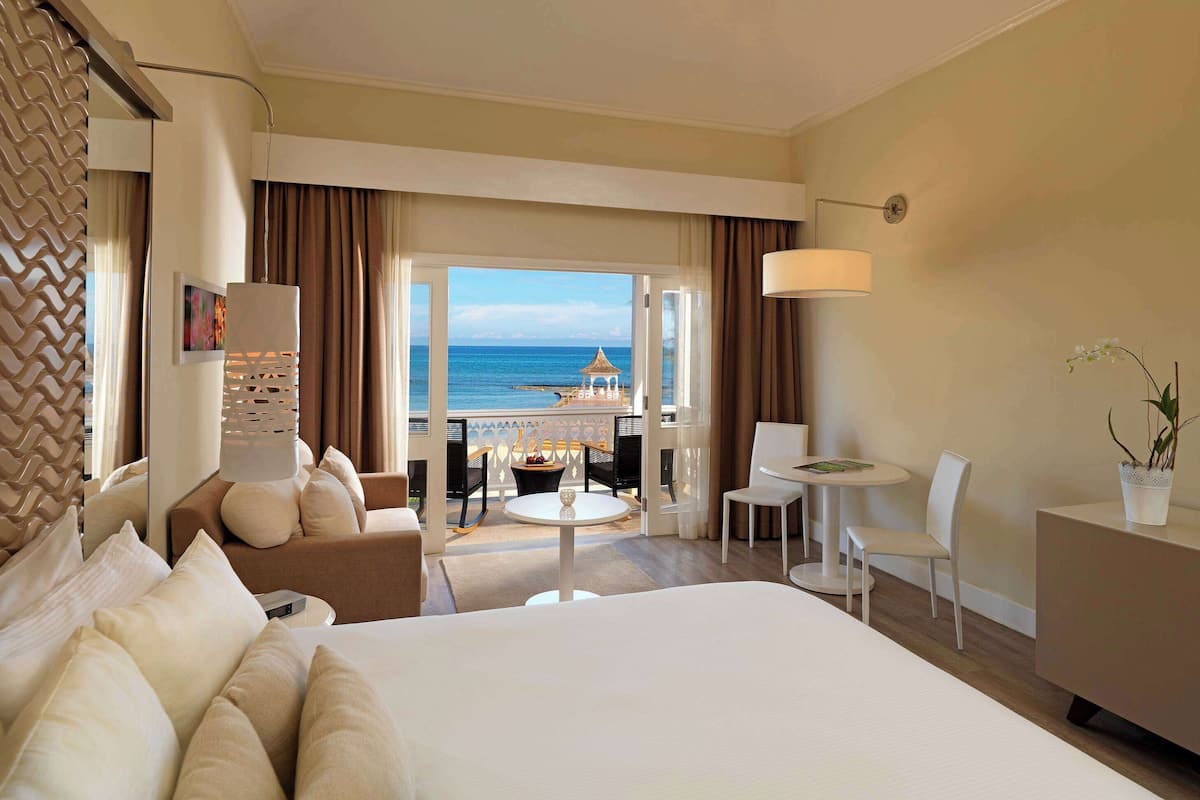 Camera Premium, vista oceano | Biancheria da letto di alta qualità