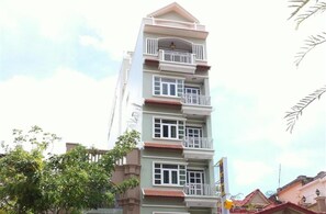 Façade de l’hébergement