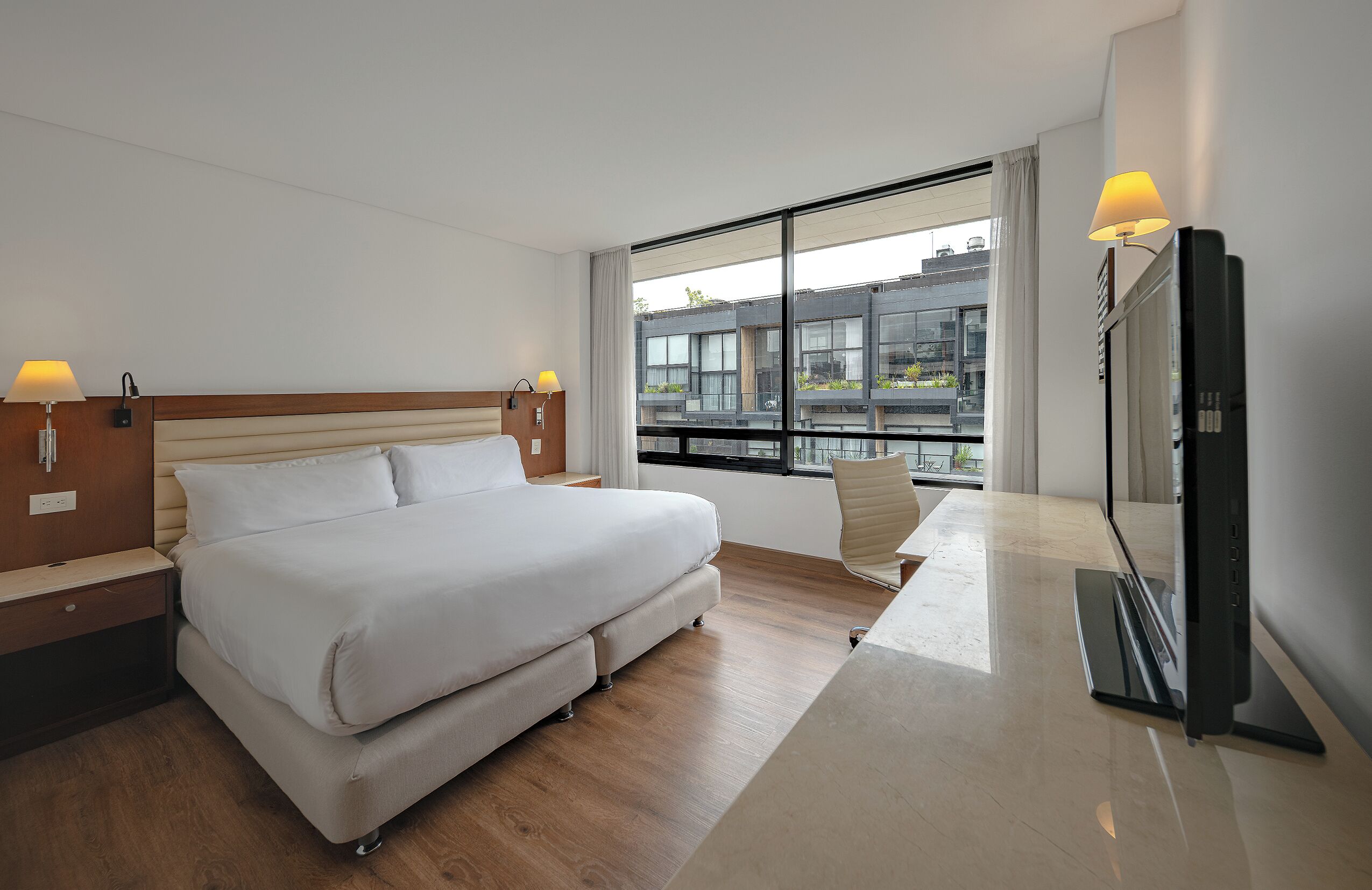 standard double room | 1 bedroom, premium bedding, in-room safe, desk