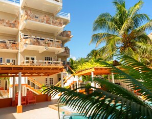 Façade de l’hébergement