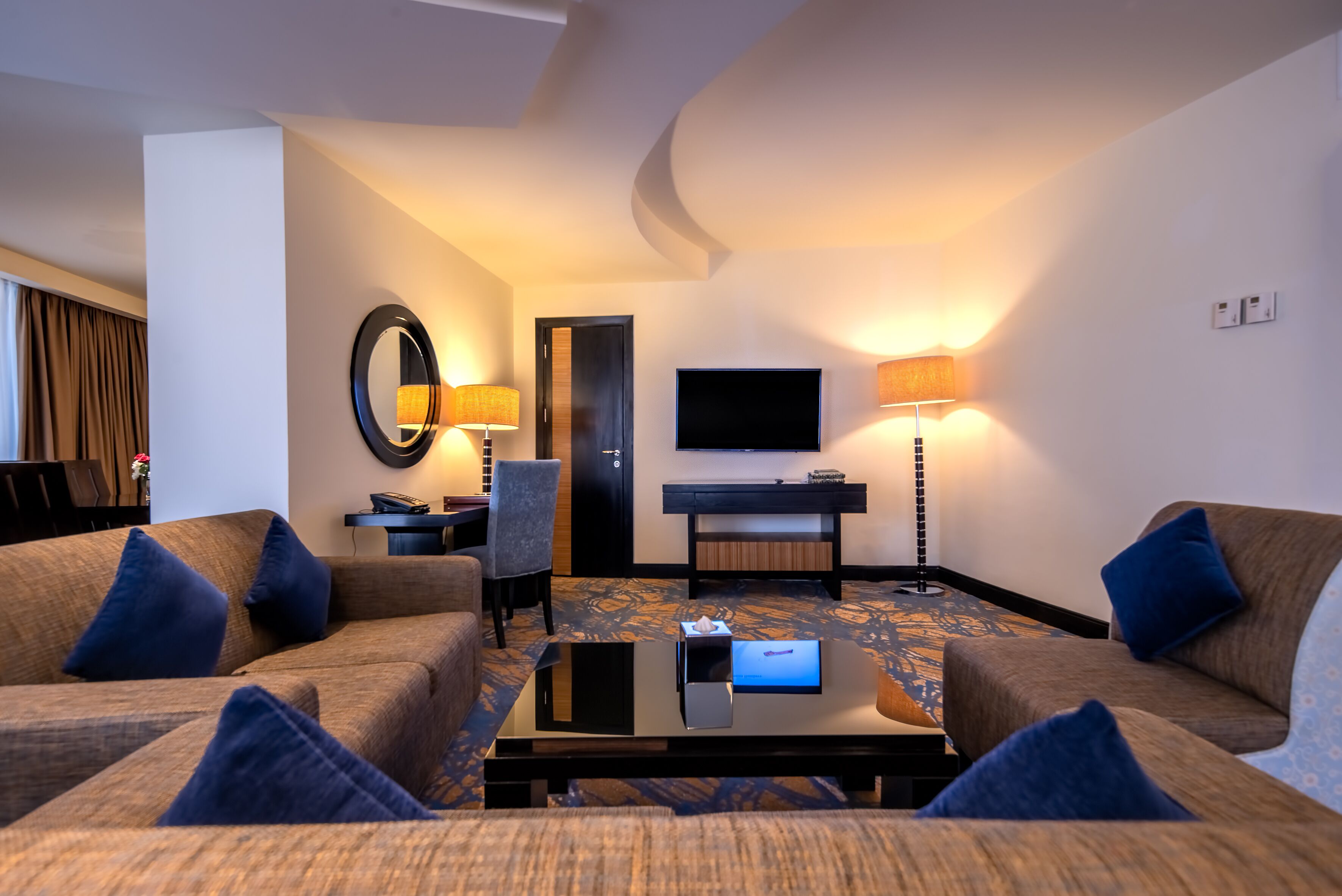 family suite | living area | smart tv