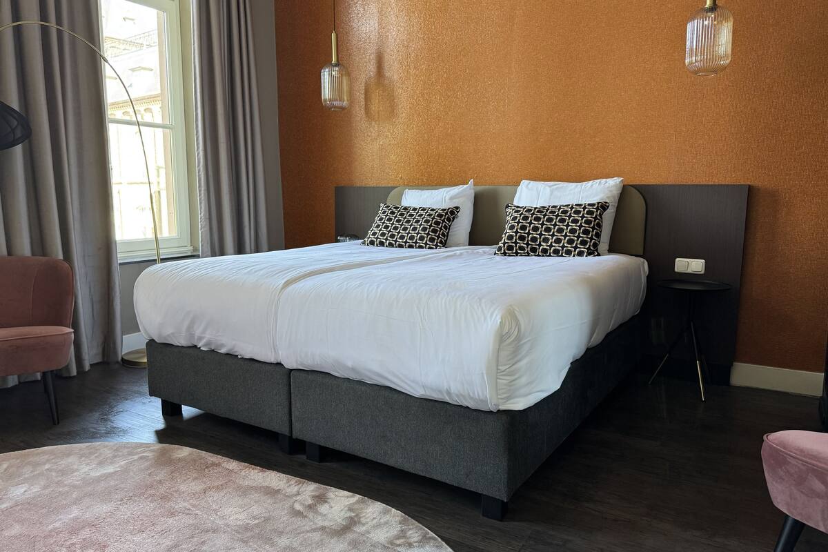 superior double room | 1 bedroom, hypo-allergenic bedding, pillow-top beds, minibar