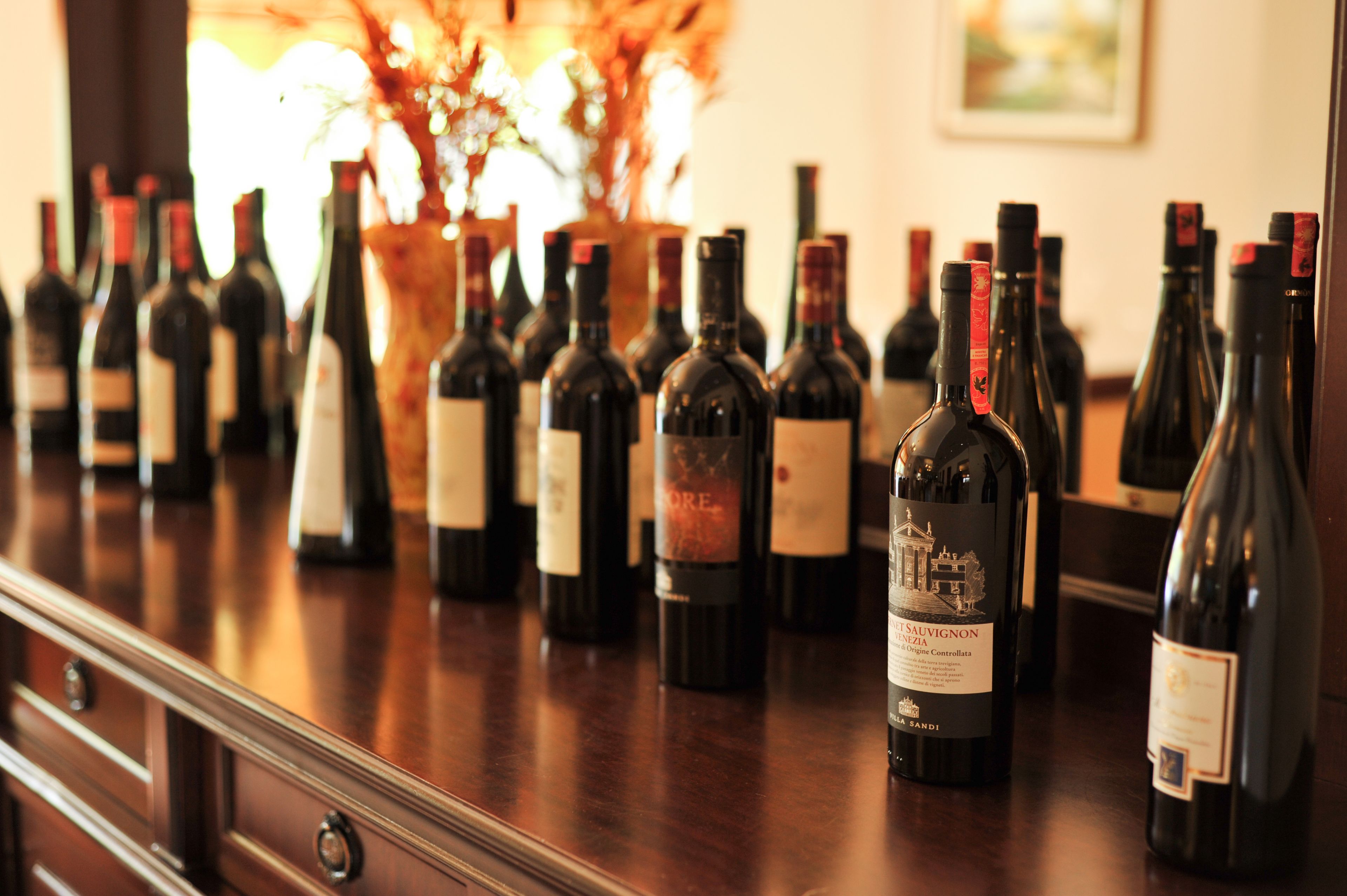 breakfast served, garden views