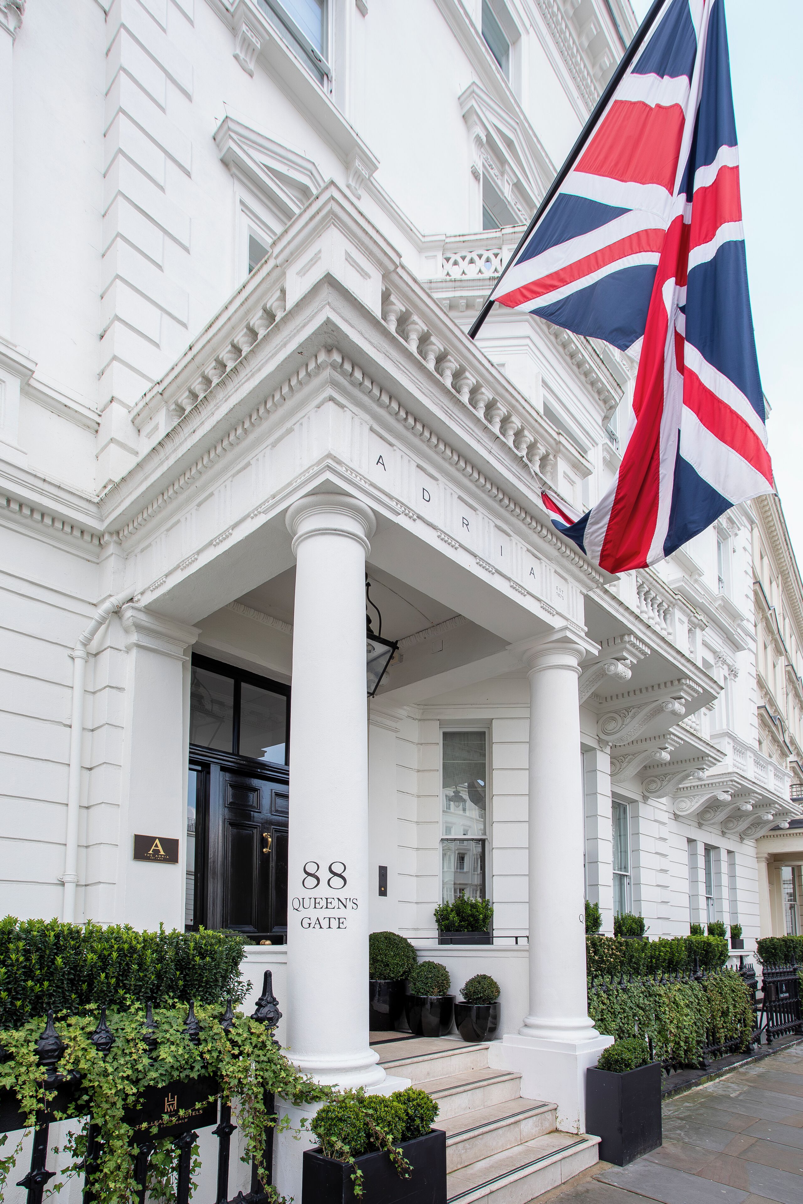 Voorkant van accommodatie