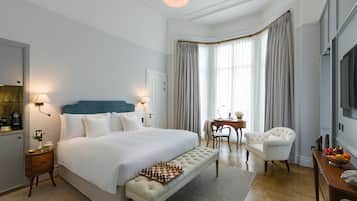 Camera Deluxe (1 King Bed) | Biancheria in cotone egiziano, biancheria da letto di alta qualità