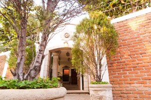 Entrada de la propiedad