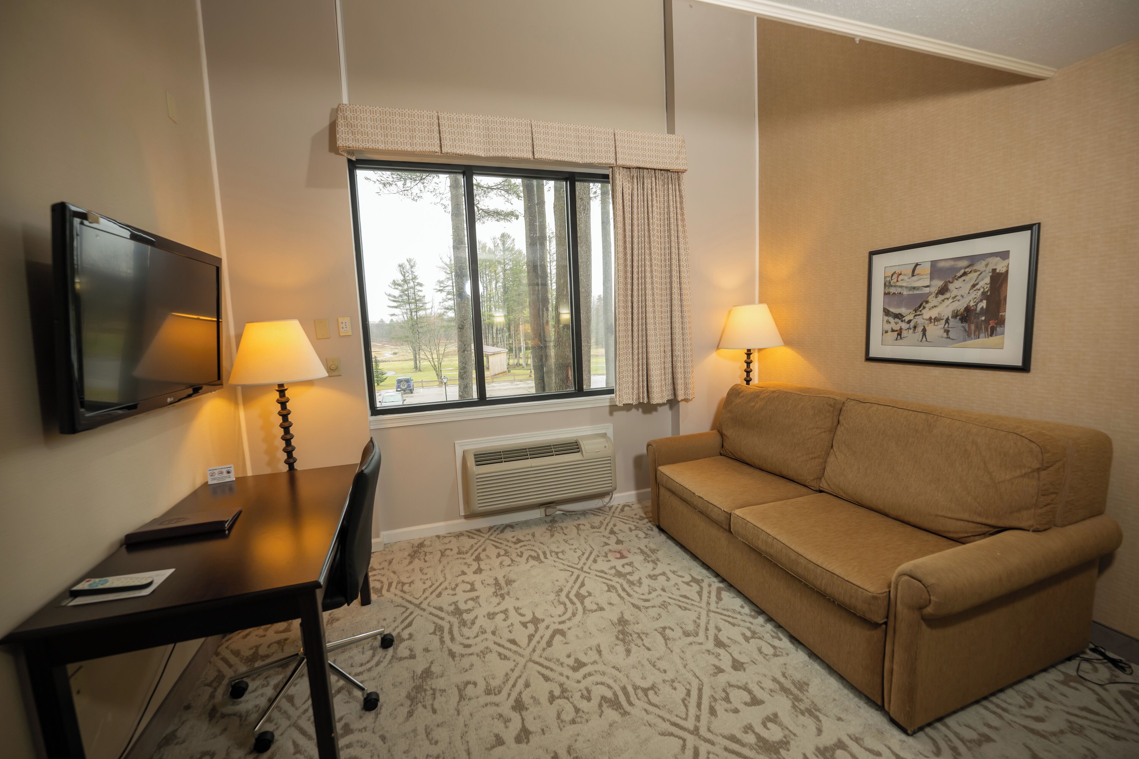 Desk, iron/ironing board, free cribs/infant beds, free WiFi