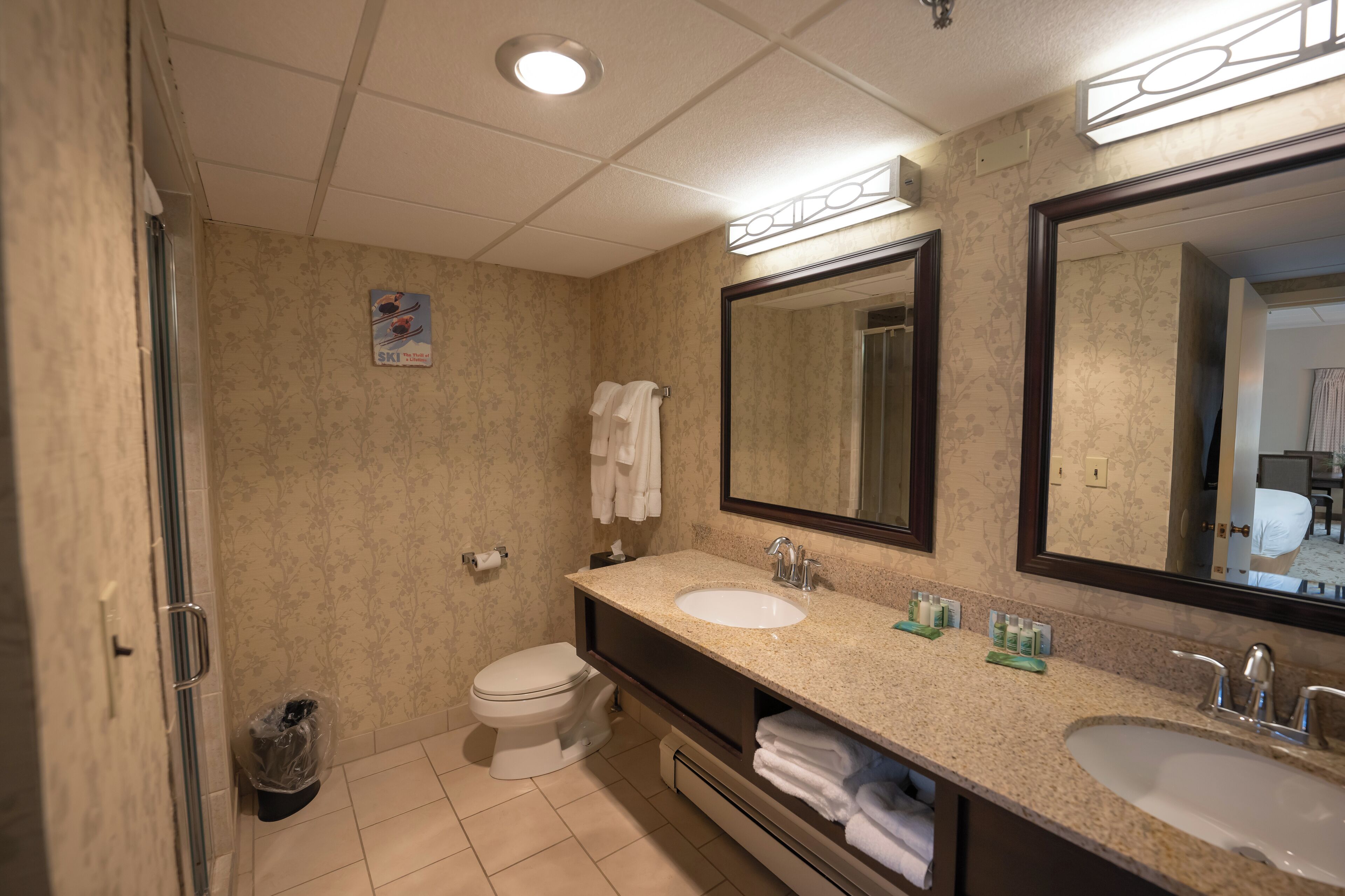 superior suite, 1 king bed, non smoking (presidential) | bathroom | separate bathtub and shower, free toiletries, hair dryer, towels