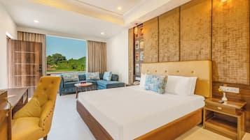 Junior Suite | Minibar, desk, laptop workspace, iron/ironing board