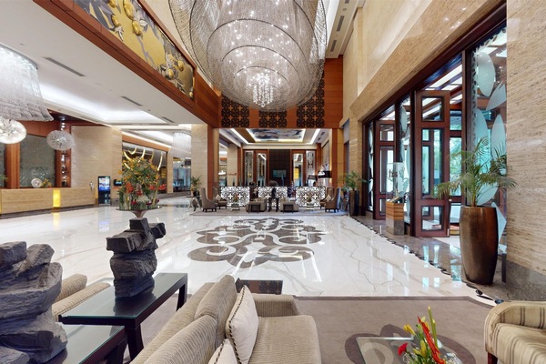 Interior entrance