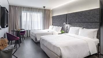 1 habitación, minibar, caja de seguridad en la habitación y escritorio