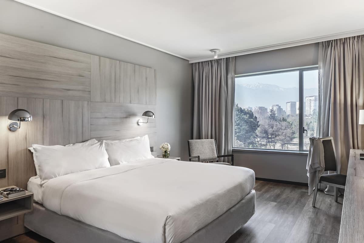 Habitación superior, 1 cama King size | Minibar, caja de seguridad en la habitación y escritorio