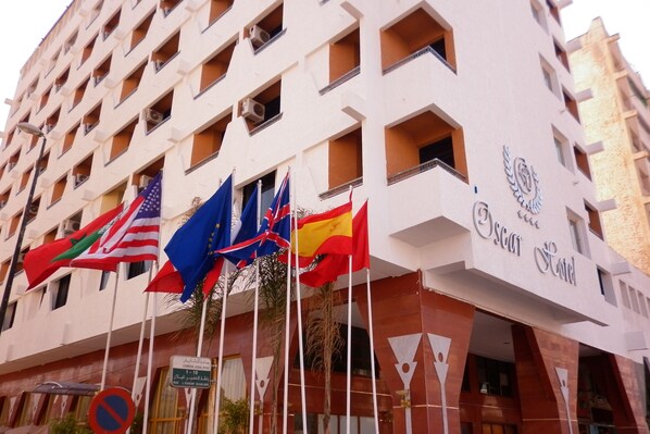 Façade de l’hébergement