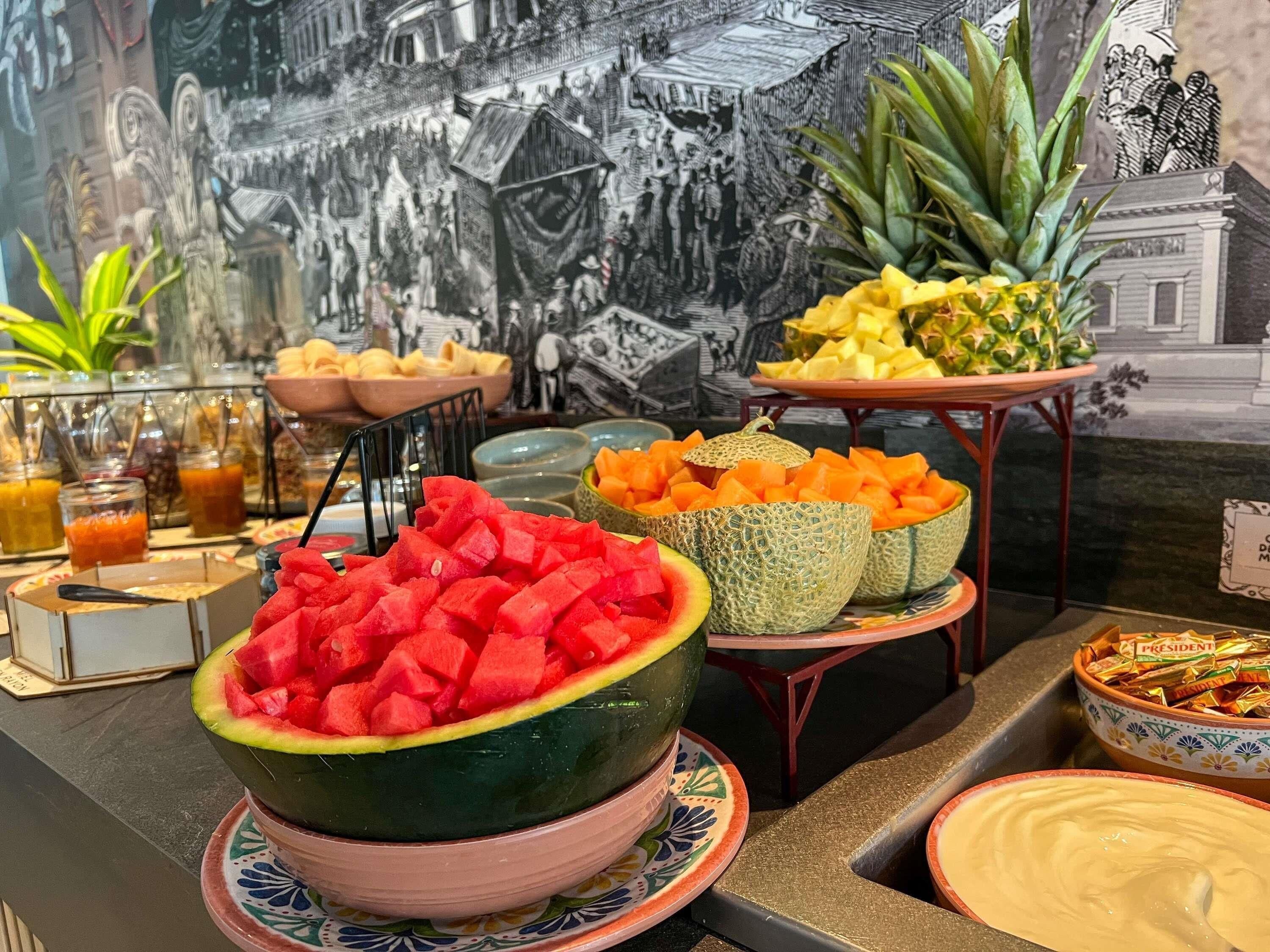 daily buffet breakfast (eur 9.90 per person)