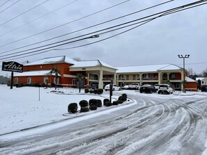 Majoituspaikan sisäänkäynti