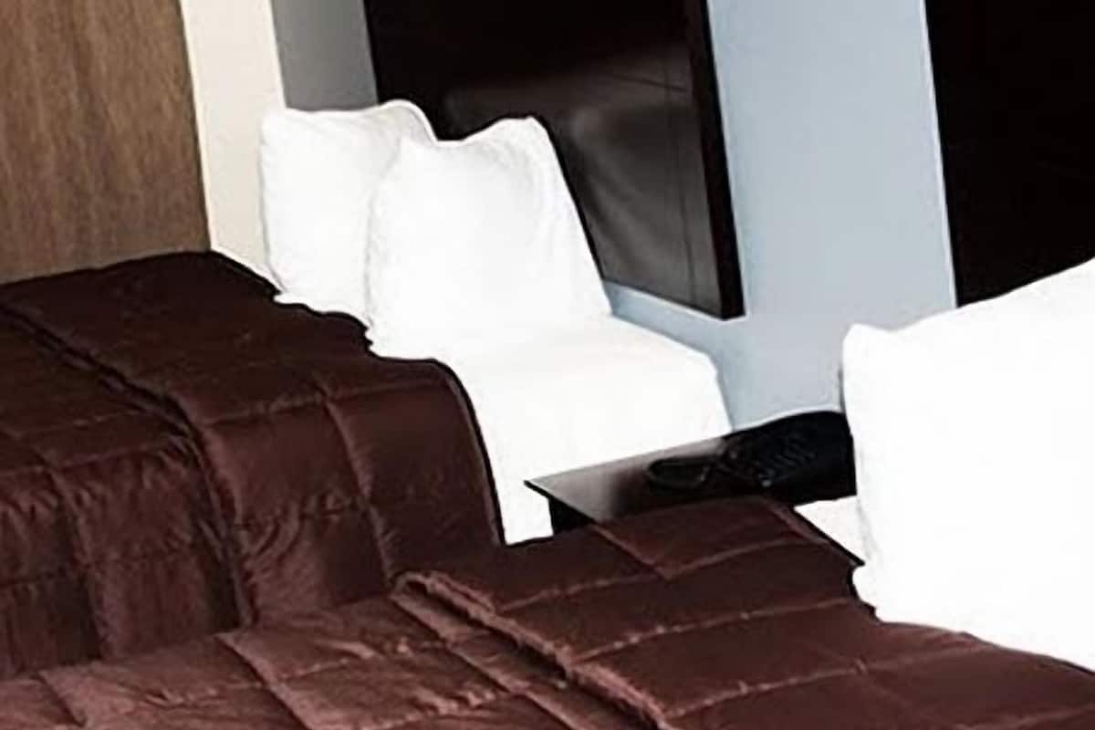 Wi-Fi de cortesia, roupa de cama