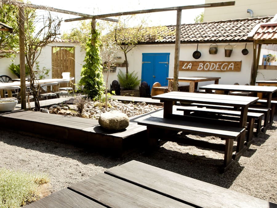 Opções para refeição ao ar livre