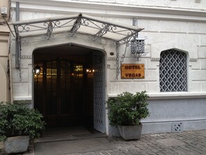 Entrada de la propiedad