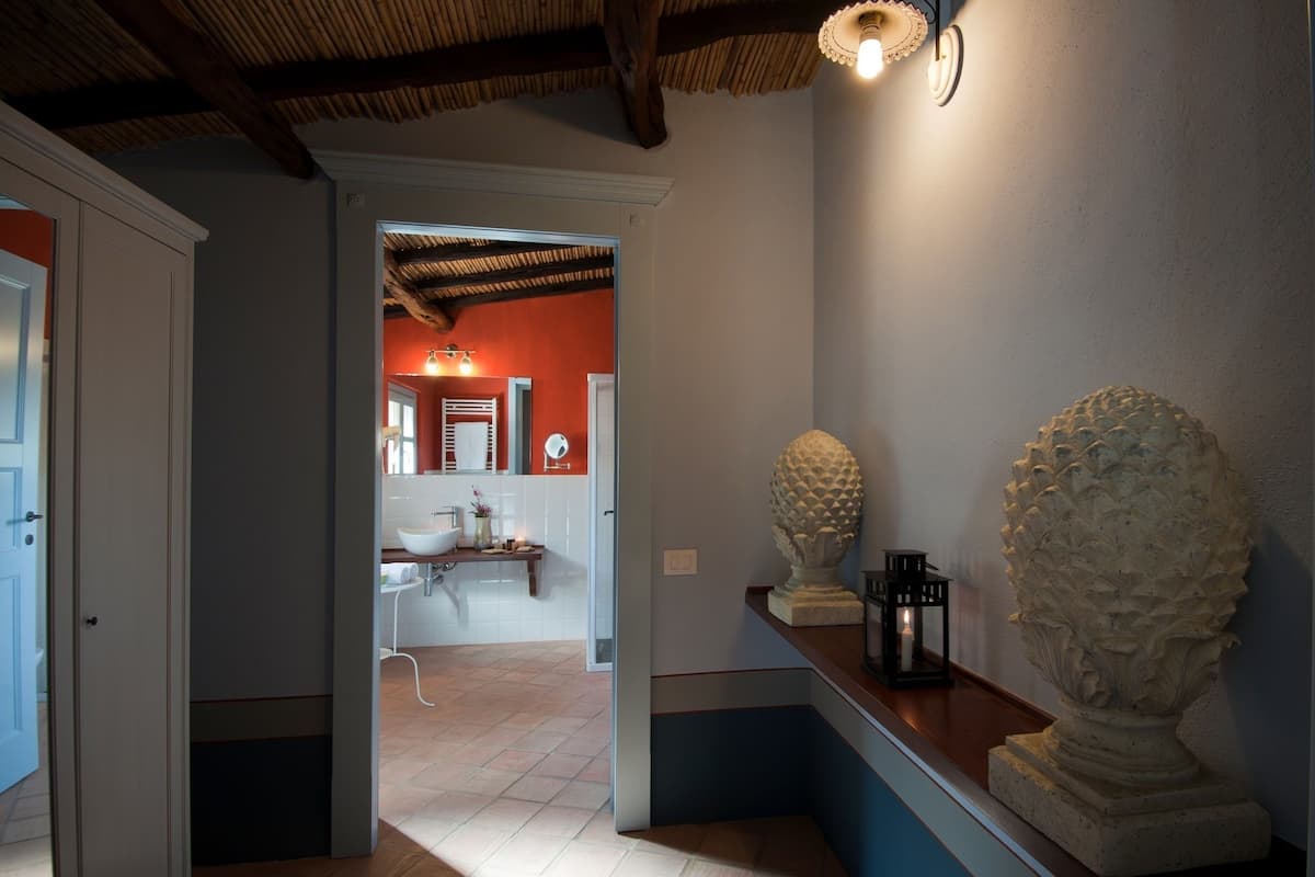 free toiletries, hair dryer, bidet, towels