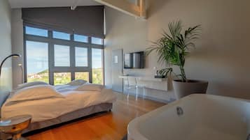 Chambre Mundaka Vue Ocean | Premium bedding, minibar, individually decorated, individually furnished