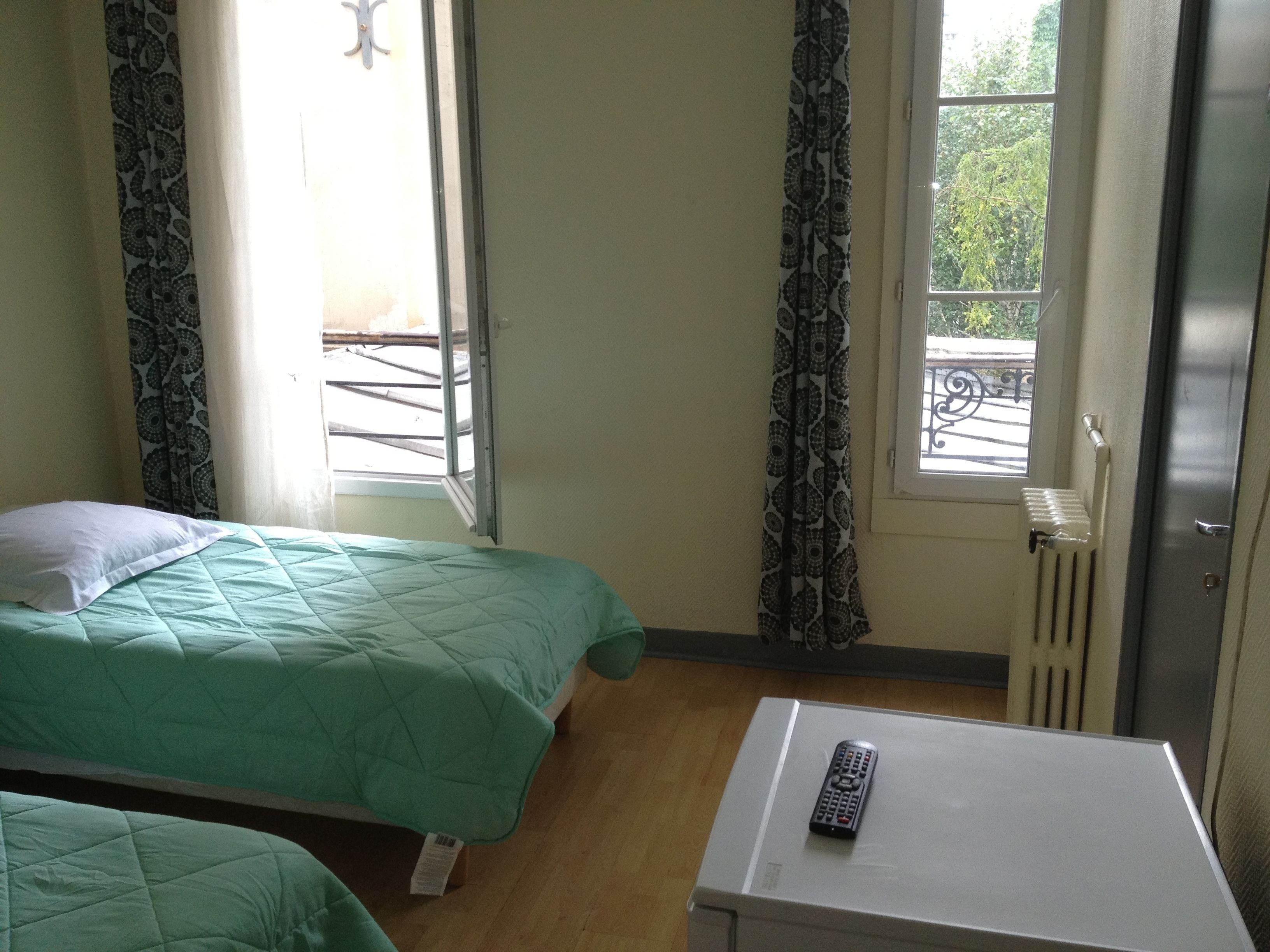 Uitzicht vanuit de kamer