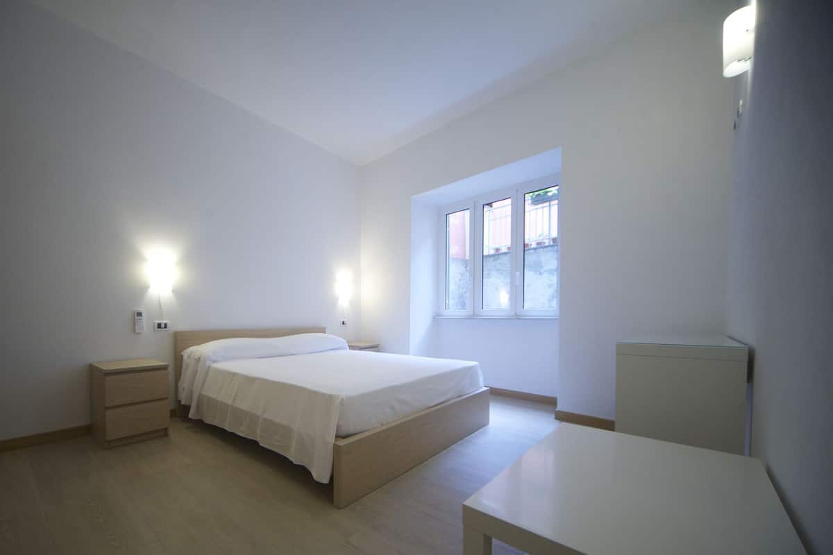 Premium bedding, down duvets, Select Comfort beds, minibar