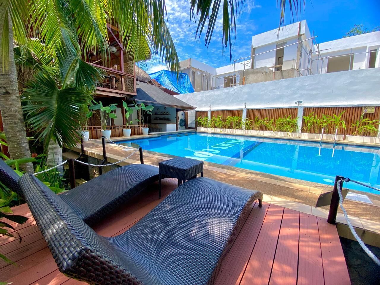 Alberca al aire libre 