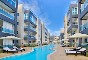 Façade de l’hébergement